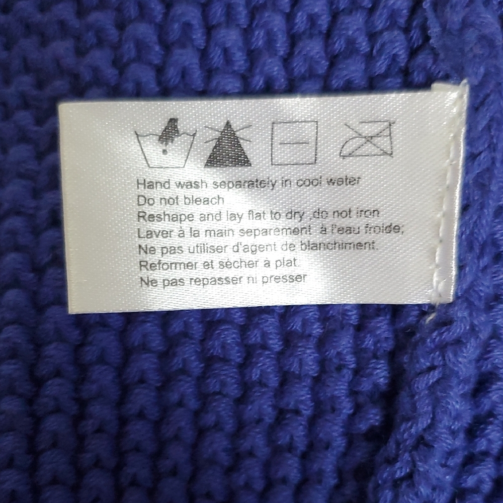 Knit Short Sleeve Sweater - Size L (14-16) - Picture 9 of 11